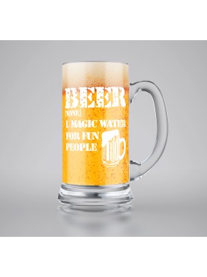 Халба за бира Madcolors - Beer Magic Water For Fun People